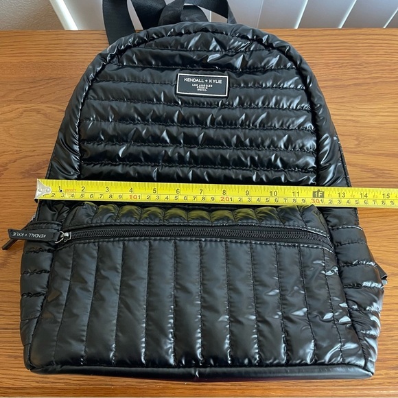 Kendall + Kylie Black Puffer Backpack - Picture 13 of 16